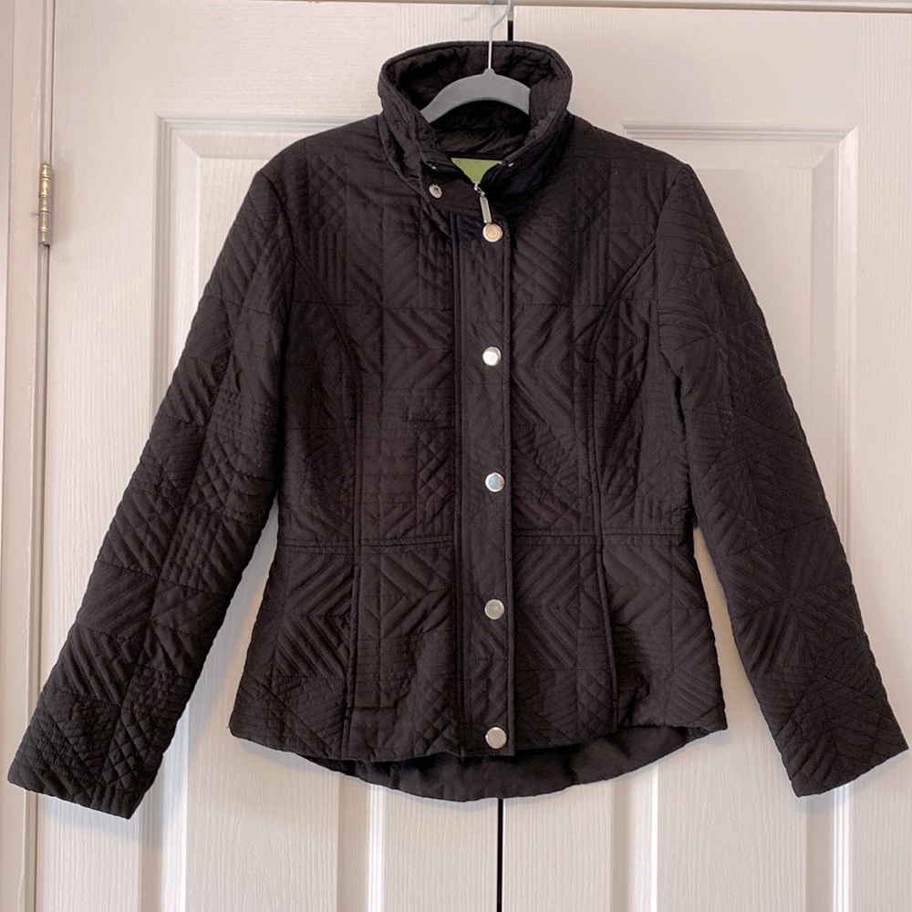 Weatherproof Quilted Black Jacket